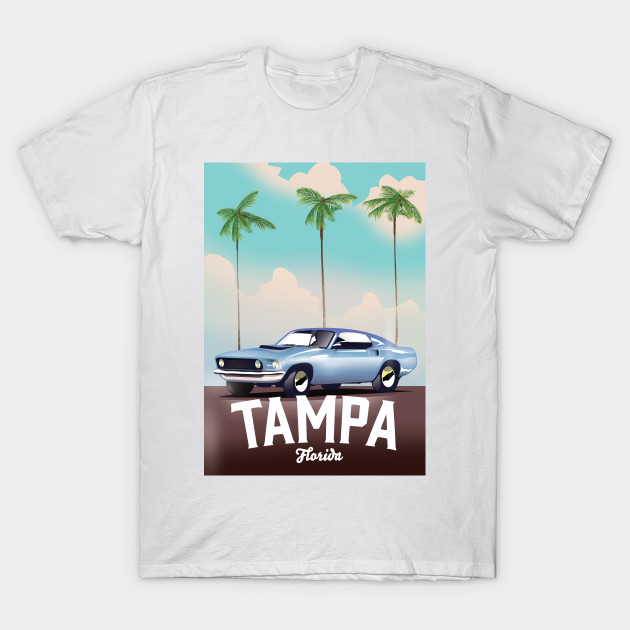 Tampa Florida Auto travel poster by nickemporium1